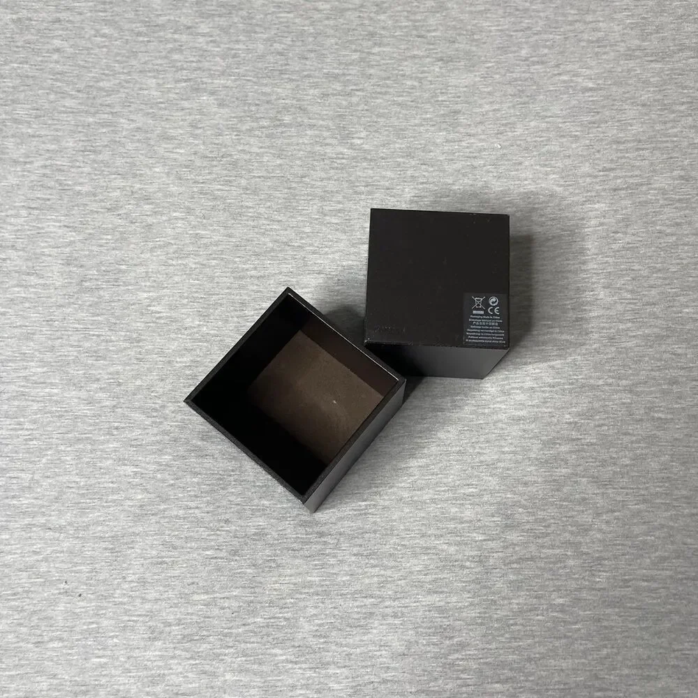 Michael Kors 3.5” x 3.5” Black Brown Jewelry Watch Gift Box 3 PCS. Set